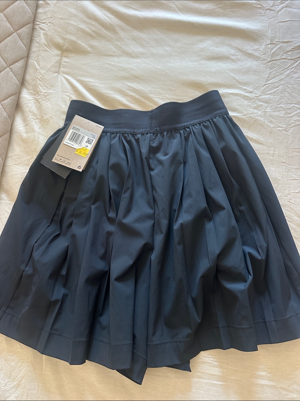 Nike Black Women's Pleated Athletic Skort - Picture 3 of 3